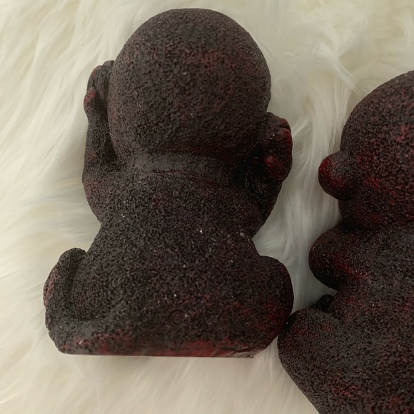 3 wise monkey decoration pieces - Picture 12 of 15